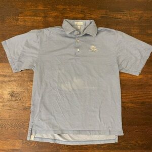 Peter Millar Light Blue Polo Shirt